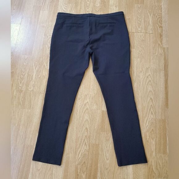 HALOGEN | Kick Flare Knit Ankle Pants - size 16 in Black - Picture 5 of 11